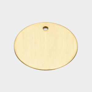 Brass Sample Swatch in Gold