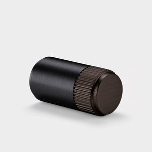 Brass Linear Cylinder Pulls in Black and Bronze