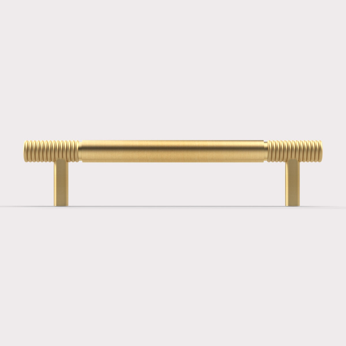 Fluted Pull Handle in Gold