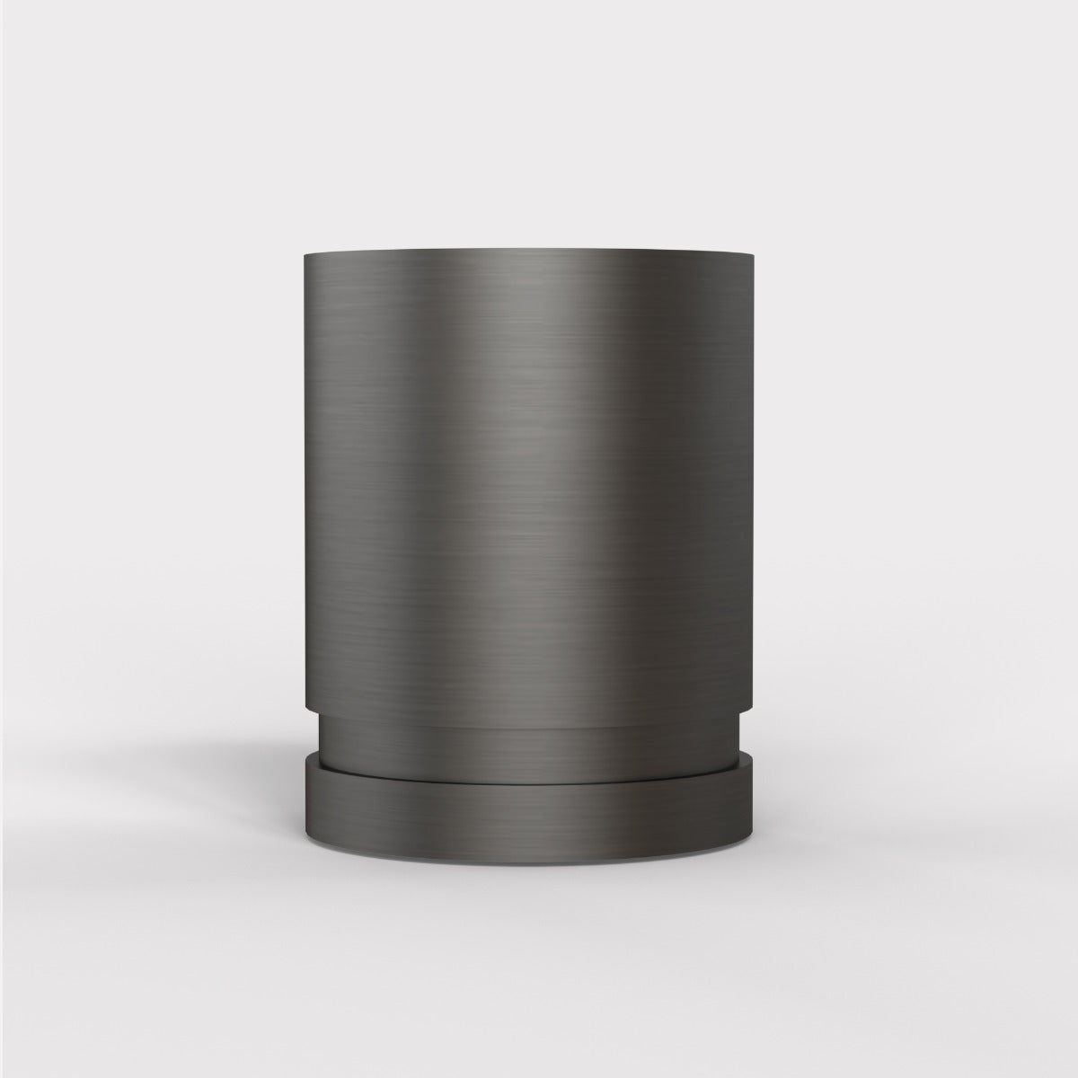 Brass Cylinder Pulls in Gunmetal