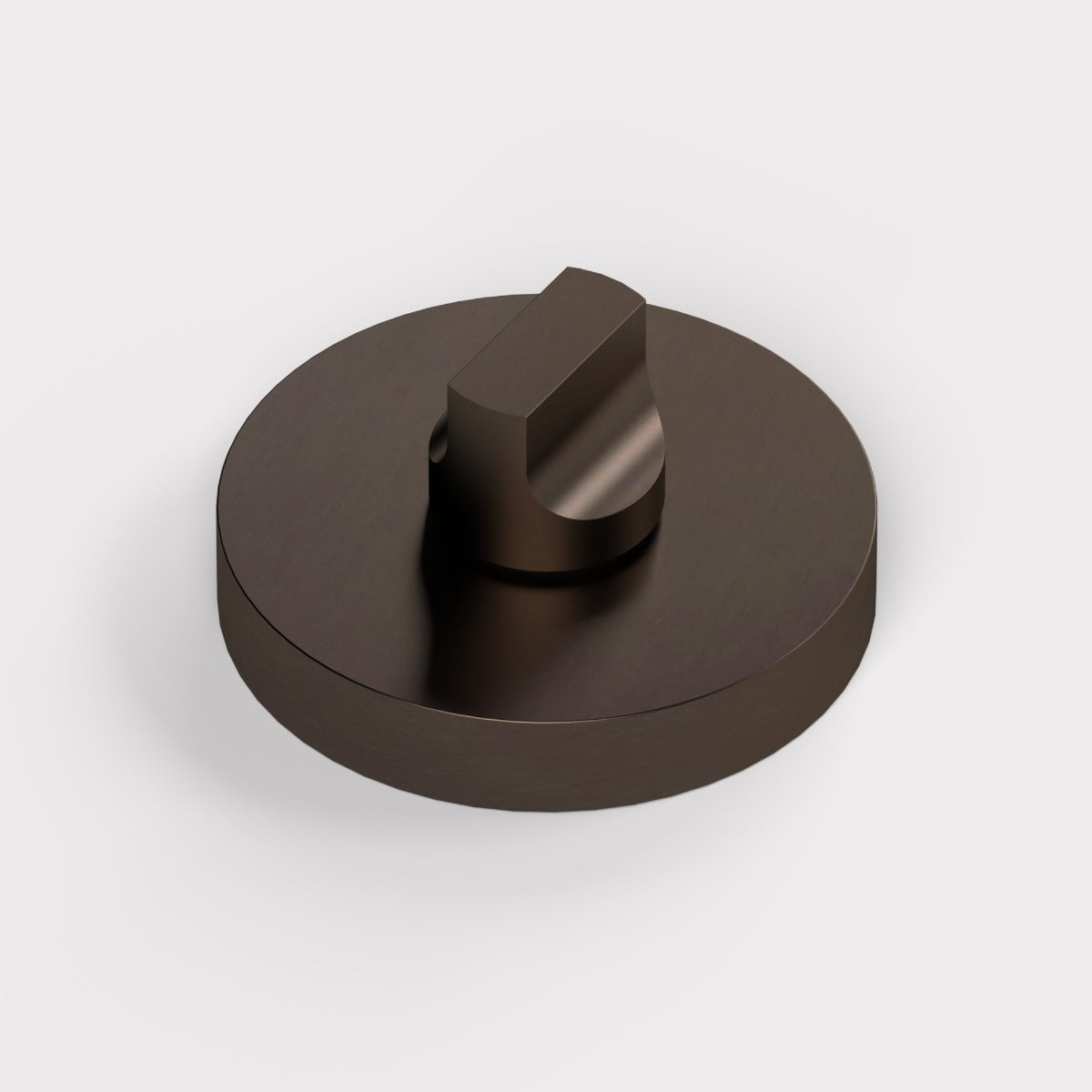 Brass Thumbturn Door Lock Set in Bronze