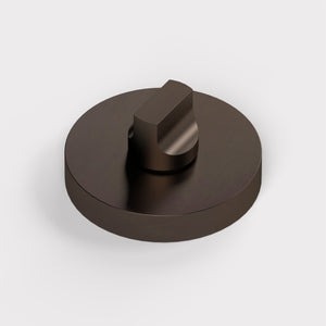 Brass Thumbturn Door Lock Set in Bronze