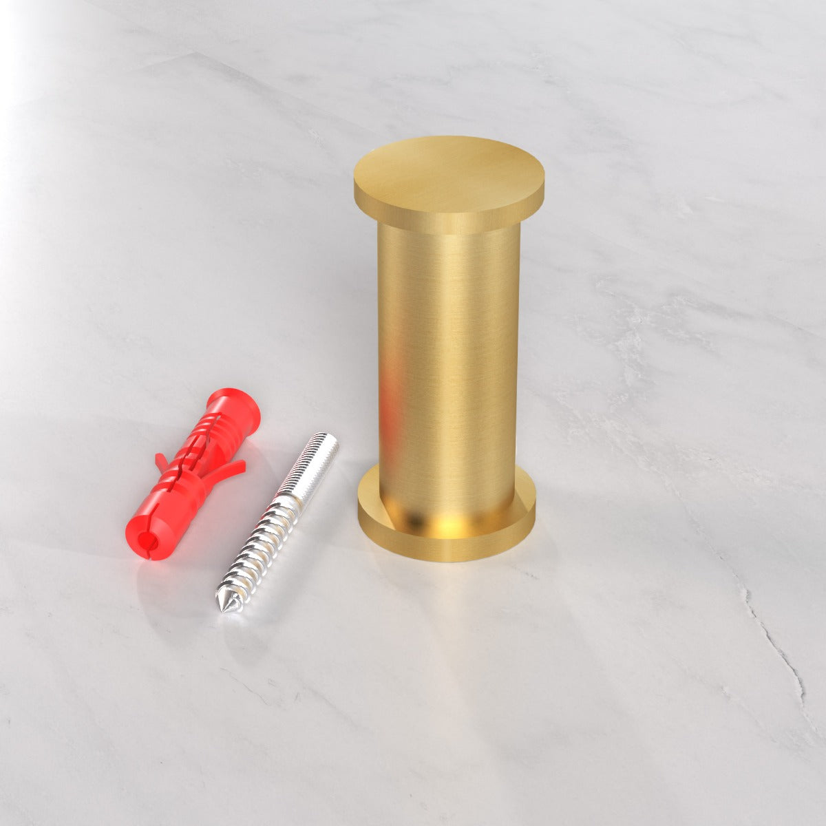 Brass Coat Hook in Gold