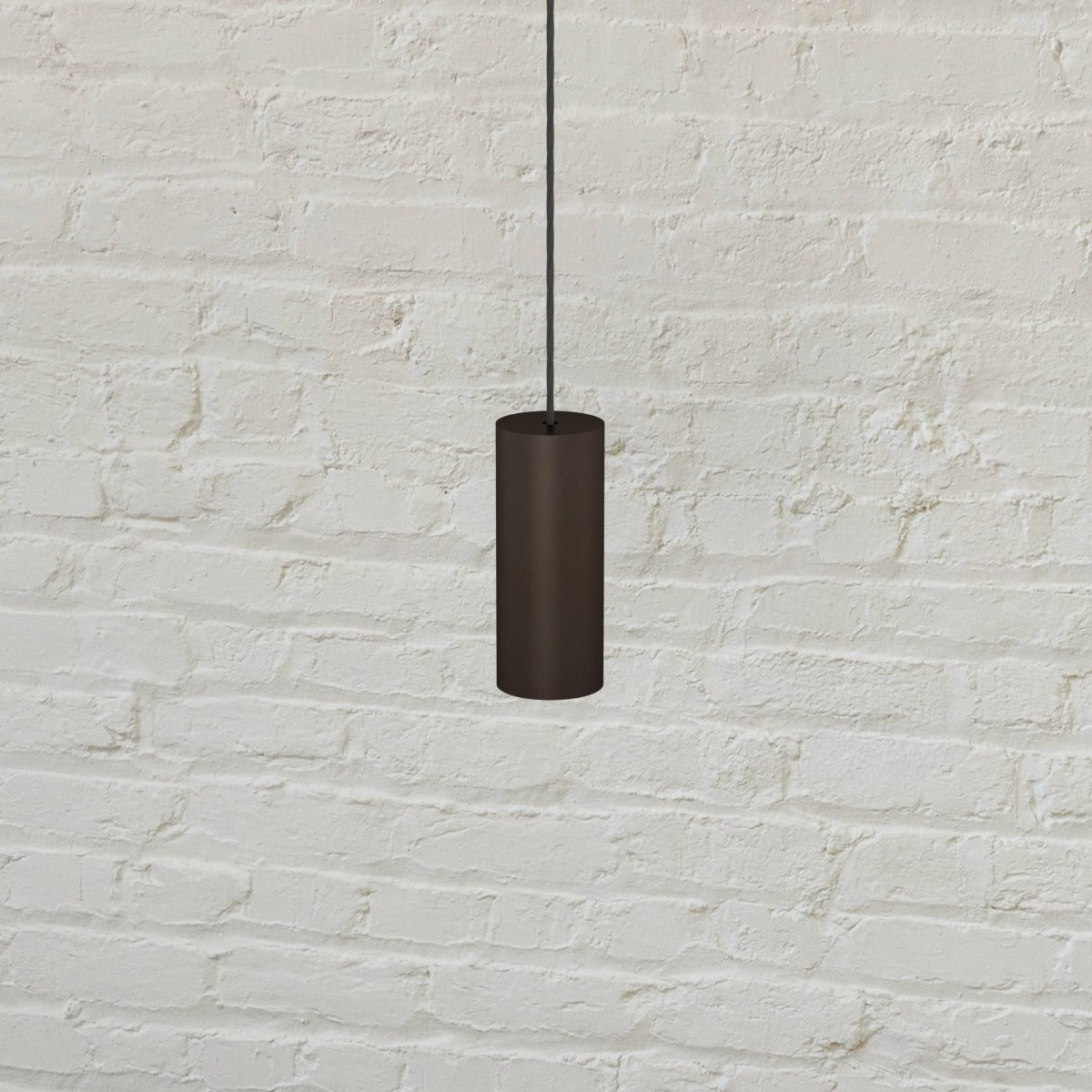 Brass Cylinder Pull Cord Light Switch in Bronze