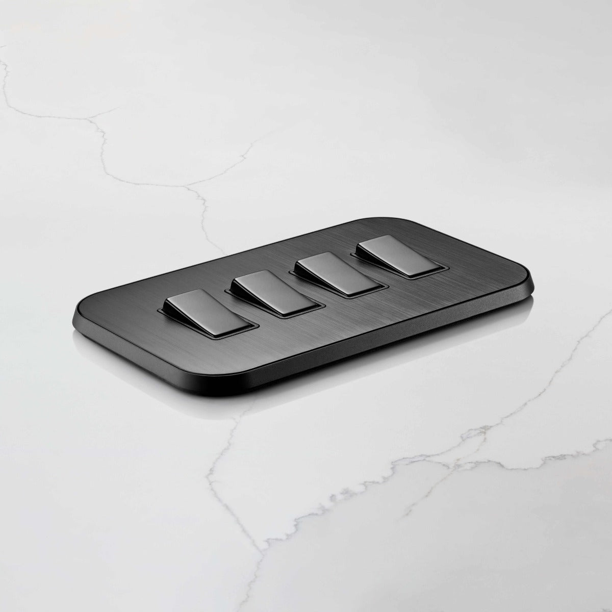 4G Rocker Light Switch (20A) in Black