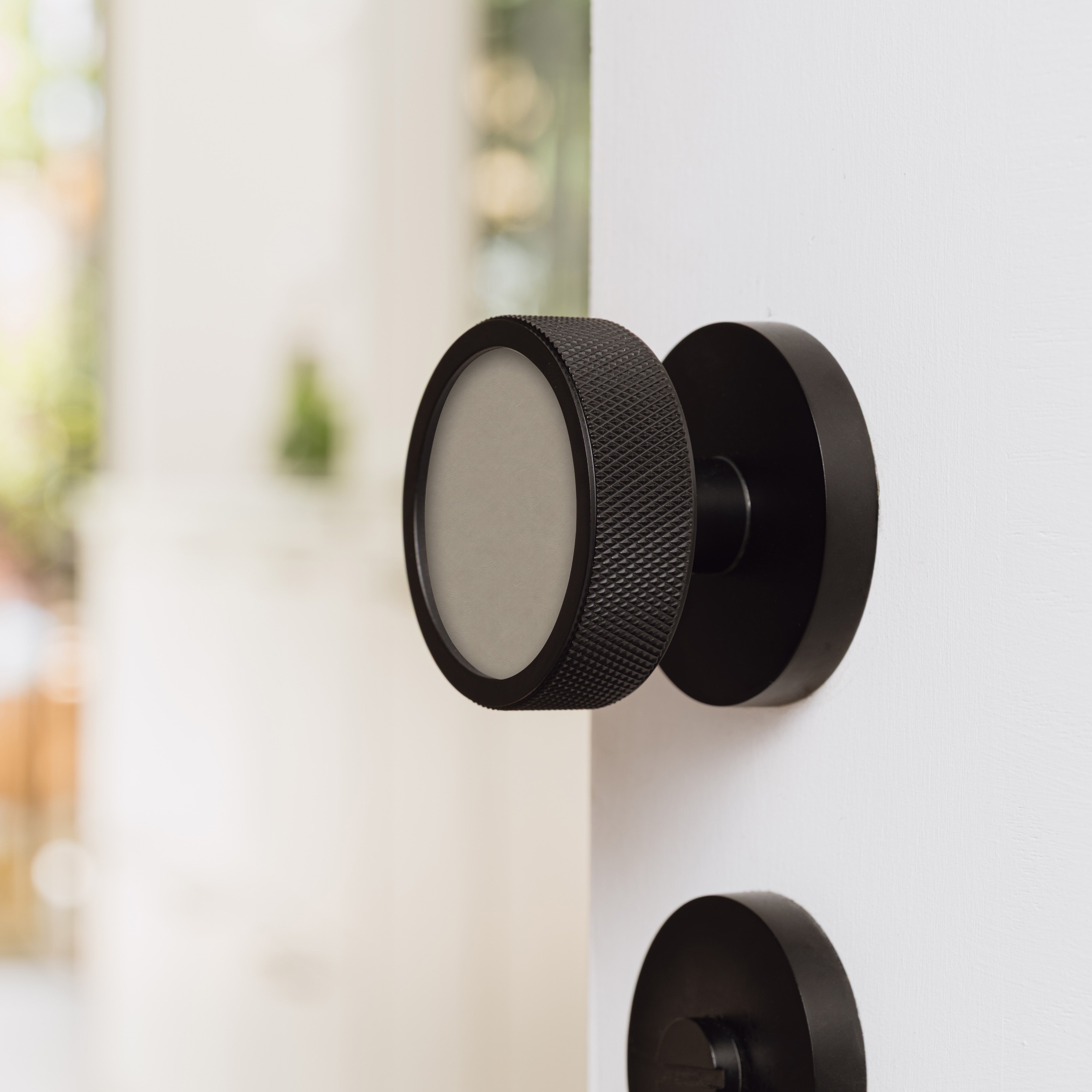 Paintable Mortice Door Knobs in Antique