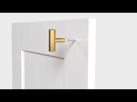 Pushka Home | Cabinet Door T Bar Door Handles | Installation Walkthrough
