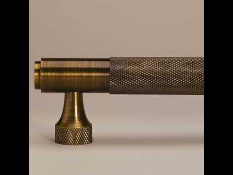 PUSHKA HOME - Bar Handles - Knurled