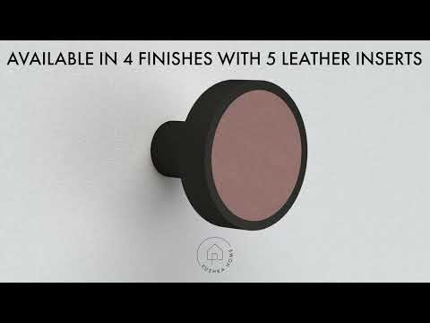 Pushka Home | Brass Leather Hook Installation Walkthrough