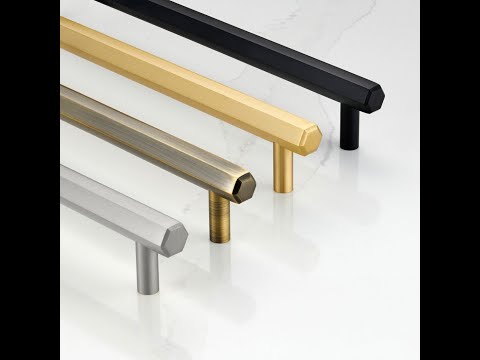 PUSHKA HOME - Bar Handles - Hexagonal