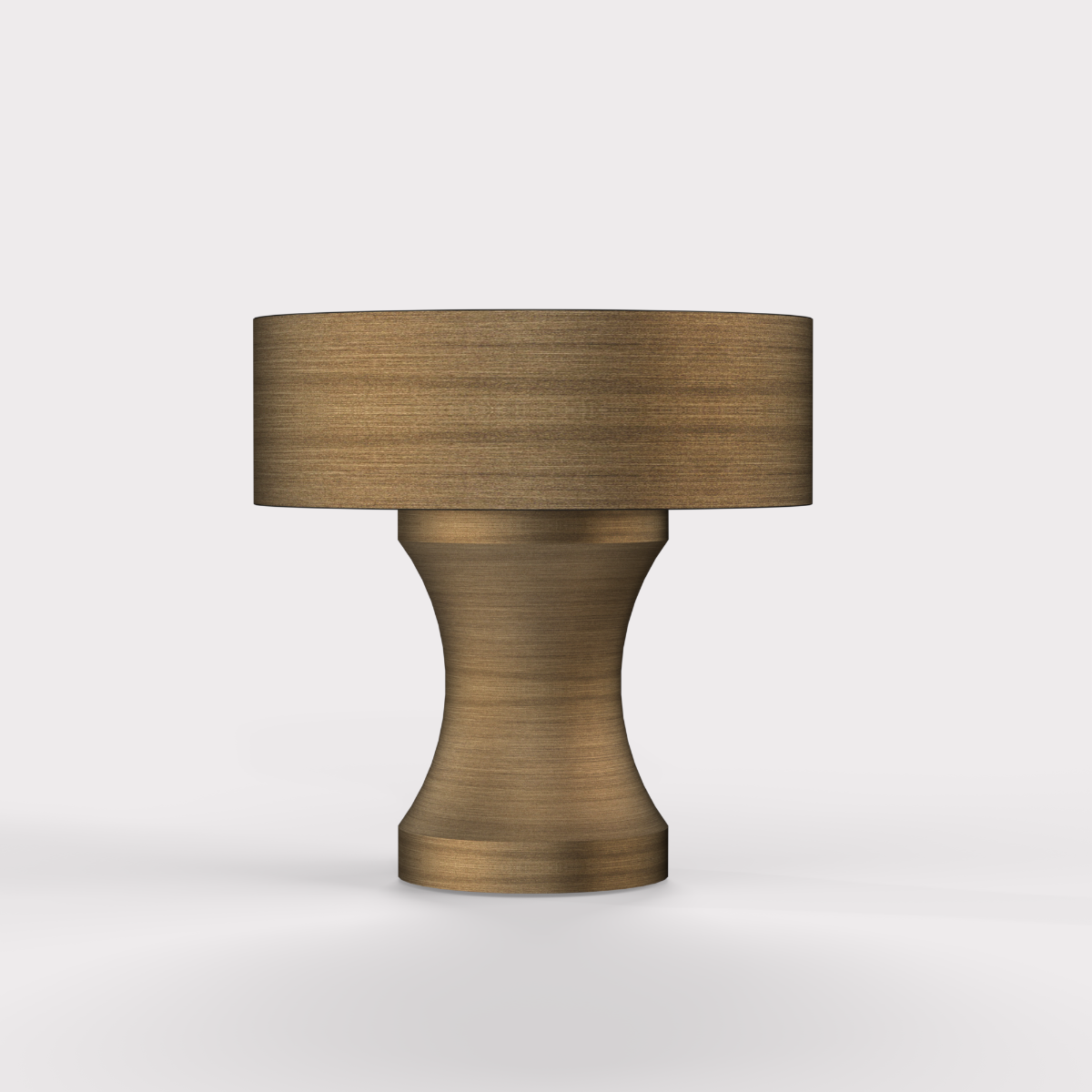 Brass Round Door Knobs in Antique