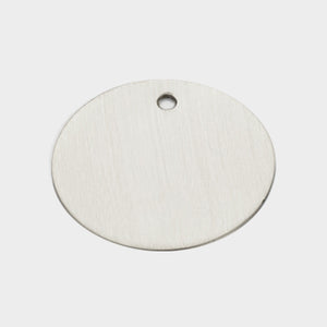 Brass Sample Swatch in Silver