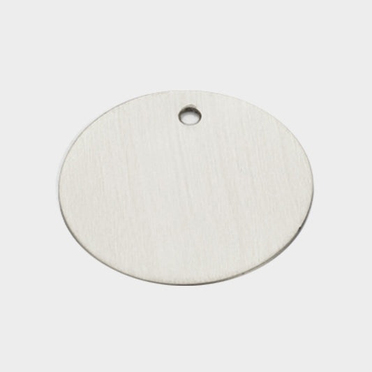 Brass Sample Swatch - Silver