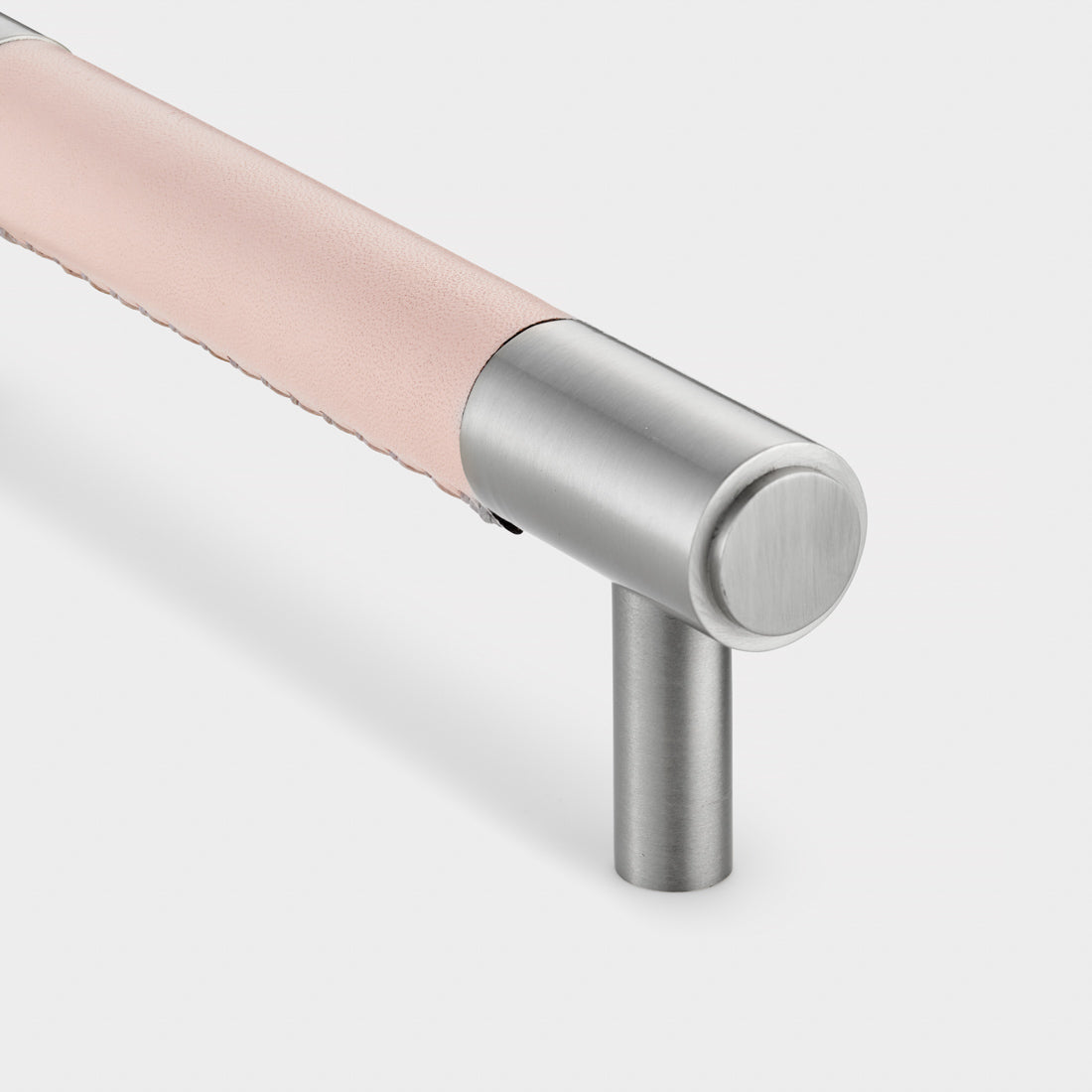 Brass Bar Handle With Backplate - Silver - Hole Centre 320mm – product view 12