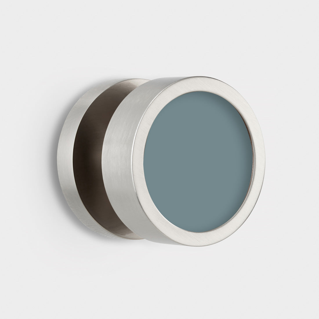 Custom Colour Brass Mortice Door Knobs in Silver