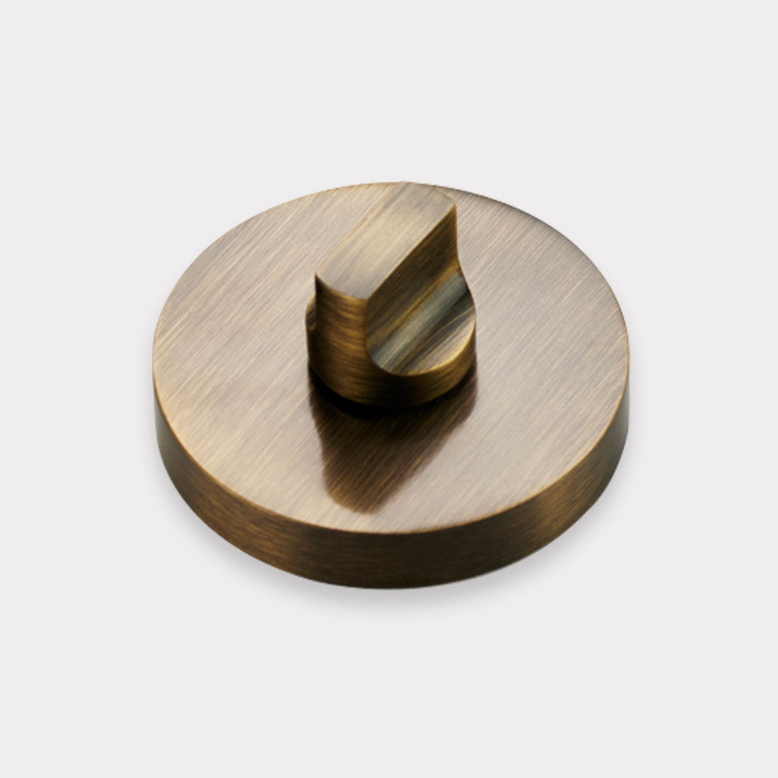 Brass Thumbturn Door Lock Set in Antique