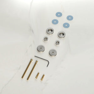 Back To Back Fitting in Silver