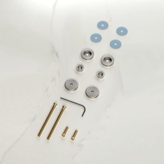 Back To Back Fitting in Silver