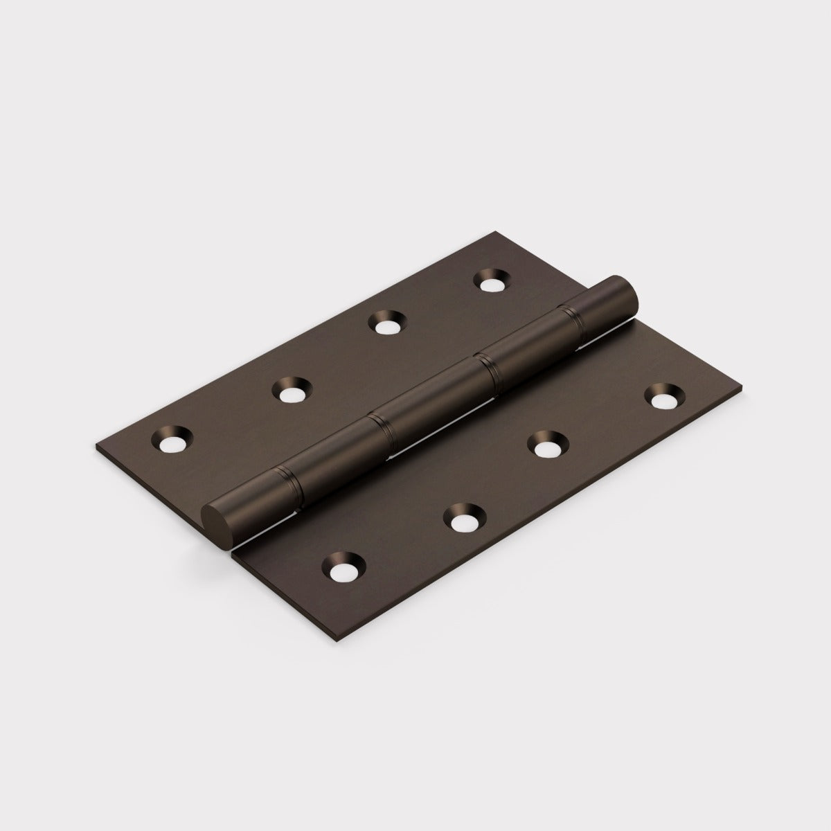 Brass Butt Hinge in Bronze - Double Bronze Washered - 100mm x 67mm