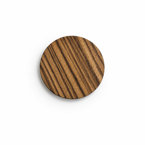 Wood Sample Swatch in Zebrano