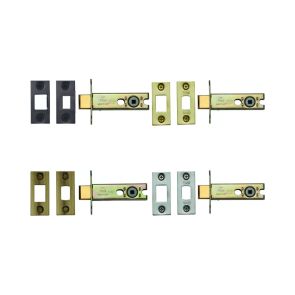 3" Tubular Bathroom Deadbolt Latches